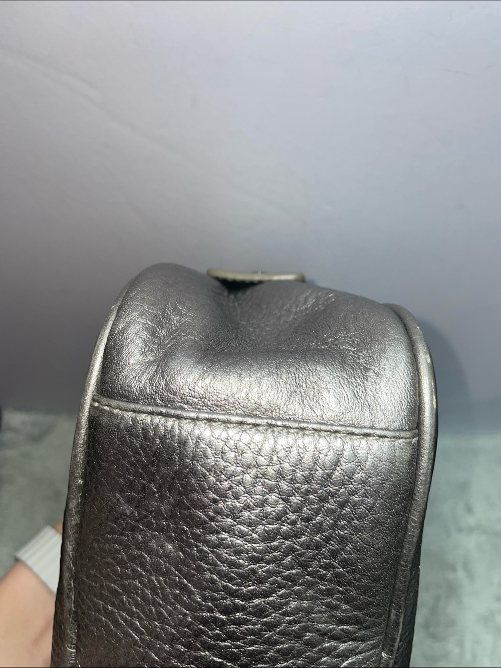 Tory Burch ‘Thea’ Metallic Leather Crossbody - Picture 6 of 16
